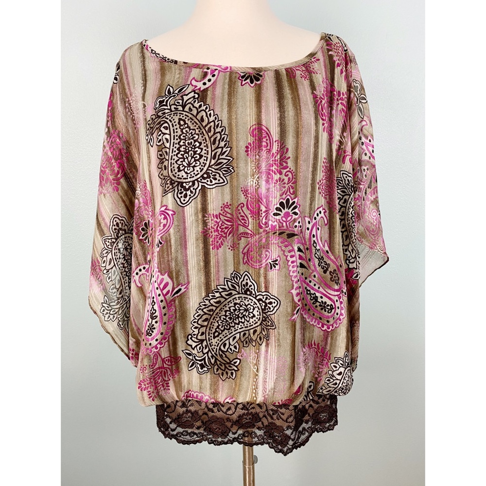 Zac & Rachel Top Size 1X